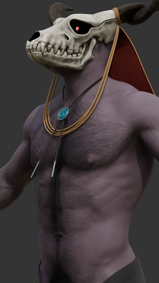 Working on some body hair because i'm kind of tired of everything being clean shaven. Did a quick test on Elias. Thoughts ?