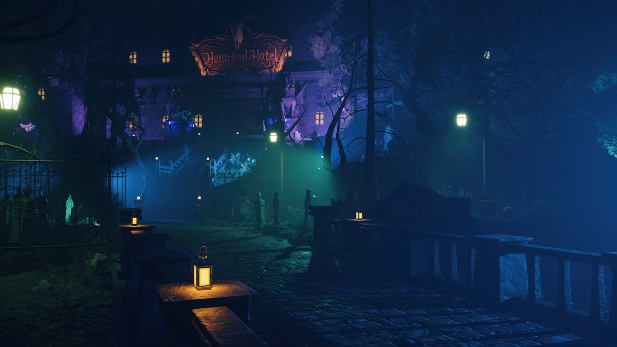 Lhet's tweet image. #13 Haunted Hotel
Eh, this one was kinda a mess. Big dark block with no linework to give it form, and so many light sources that either smoothly blend or hard cut to black. Shouldn't have picked a reference like this I think.
#watercolor #lineandwash