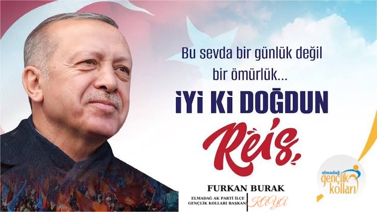 FURBUR06's tweet photo. İyi ki doğdun REİS https://t.co/gZPPcCnjFS