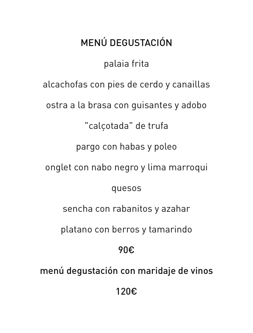 <a href="/rodrigoexplor/">Rodrigo Díaz</a> <a href="/HisopIvern/">oriol ivern bondia</a> No tengo ningún mérito, es uno de los platos del menú. 

Menú espléndido y de precio muy ajustado, dicho sea de paso.