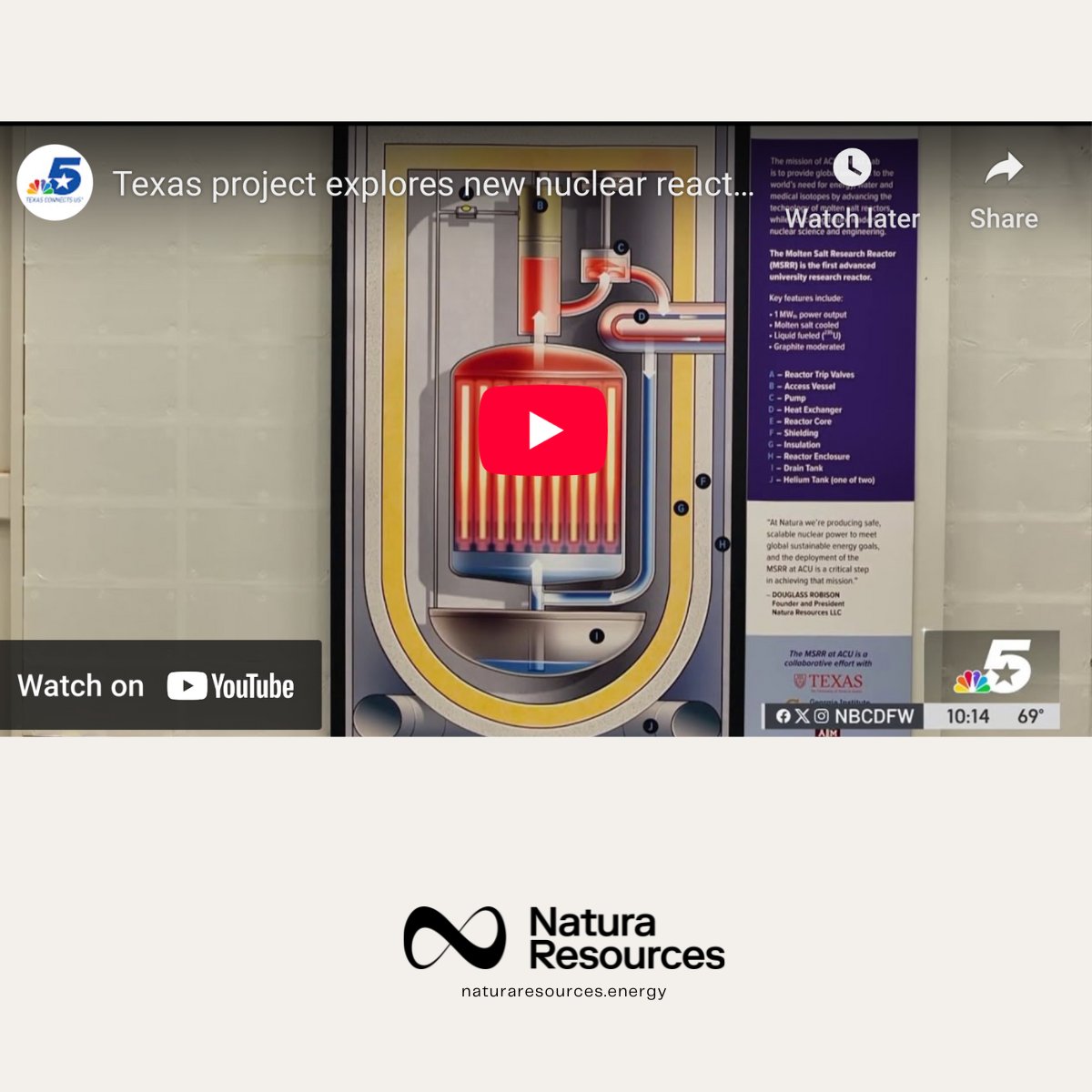 Are you curious about how we're transforming the future of energy? Our team is on a mission to revolutionize the energy industry through the development of liquid-fueled molten salt reactor (LF-MSR) technology. 

naturaresources.com/revolutionizin…

#energytransition #nuclearresearch