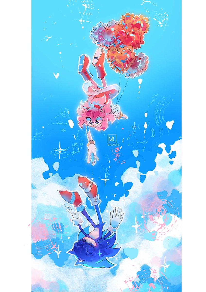 mylunechi's tweet image. Im gonna reach for the stars 🎶
#sonamy #SonicTheHedgehog #amyrose