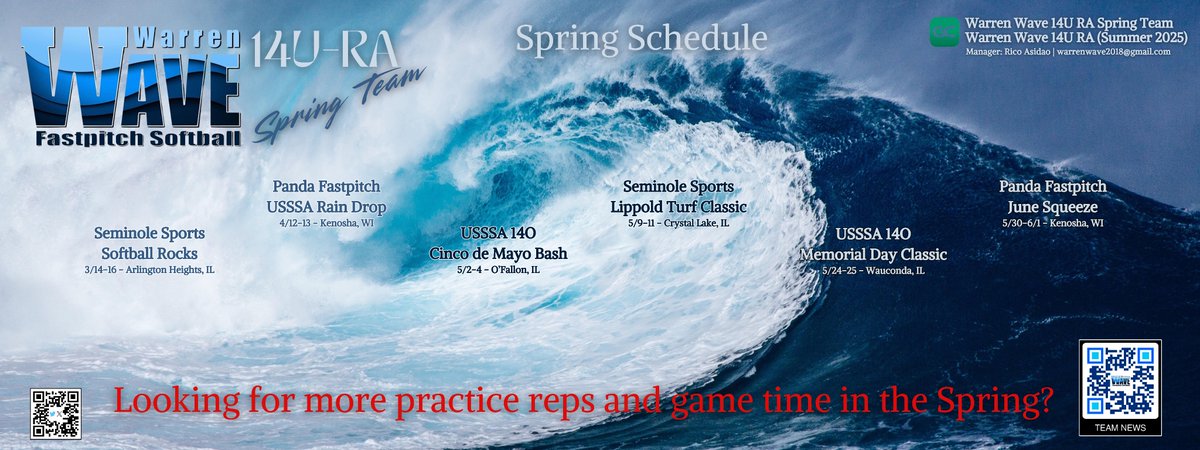 Warren Wave 14X (@warrenwave14x) on Twitter photo 🌊🥎 Winter success + Spring-ing forward
<a href="/WTGS_WarrenWave/">Illinois Wave Softball</a> <a href="/TremperSports/">Tremper Sports</a> <a href="/GoGCHSRams/">GCHS Athletics</a> <a href="/GNHSSball/">GNHS Softball</a> <a href="/SoftballWths/">WTHS Softball</a> <a href="/AddyMilkie2028/">Addison Milkie</a> <a href="/AvaSand2030/">Ava Sandberg</a> <a href="/brijay_28/">Brianna J. Gomez</a> <a href="/CassandraG2028/">Cassandra Gabbianelli</a> <a href="/EvaAsidao2029/">Eva G. Asidao - Class of 2029</a> <a href="/GiaRicchio2028/">Giavanna Ricchio</a> <a href="/jasleend62/">Jasleen Delgado - Class of 2028</a> <a href="/LylaNerini2028/">Lyla Nerini</a> <a href="/peytonnissen/">peytonnissen</a> <a href="/SamHunz86/">Samantha Hunzinger</a> <a href="/TinleyV54/">Tinley Venhorst</a> <a href="/zoeyknudsen2029/">zoeyknudsen2029</a> 🌊🥎 Winter success + Spring-ing forward
<a href="/WTGS_WarrenWave/">Illinois Wave Softball</a> <a href="/TremperSports/">Tremper Sports</a> <a href="/GoGCHSRams/">GCHS Athletics</a> <a href="/GNHSSball/">GNHS Softball</a> <a href="/SoftballWths/">WTHS Softball</a> <a href="/AddyMilkie2028/">Addison Milkie</a> <a href="/AvaSand2030/">Ava Sandberg</a> <a href="/brijay_28/">Brianna J. Gomez</a> <a href="/CassandraG2028/">Cassandra Gabbianelli</a> <a href="/EvaAsidao2029/">Eva G. Asidao - Class of 2029</a> <a href="/GiaRicchio2028/">Giavanna Ricchio</a> <a href="/jasleend62/">Jasleen Delgado - Class of 2028</a> <a href="/LylaNerini2028/">Lyla Nerini</a> <a href="/peytonnissen/">peytonnissen</a> <a href="/SamHunz86/">Samantha Hunzinger</a> <a href="/TinleyV54/">Tinley Venhorst</a> <a href="/zoeyknudsen2029/">zoeyknudsen2029</a>