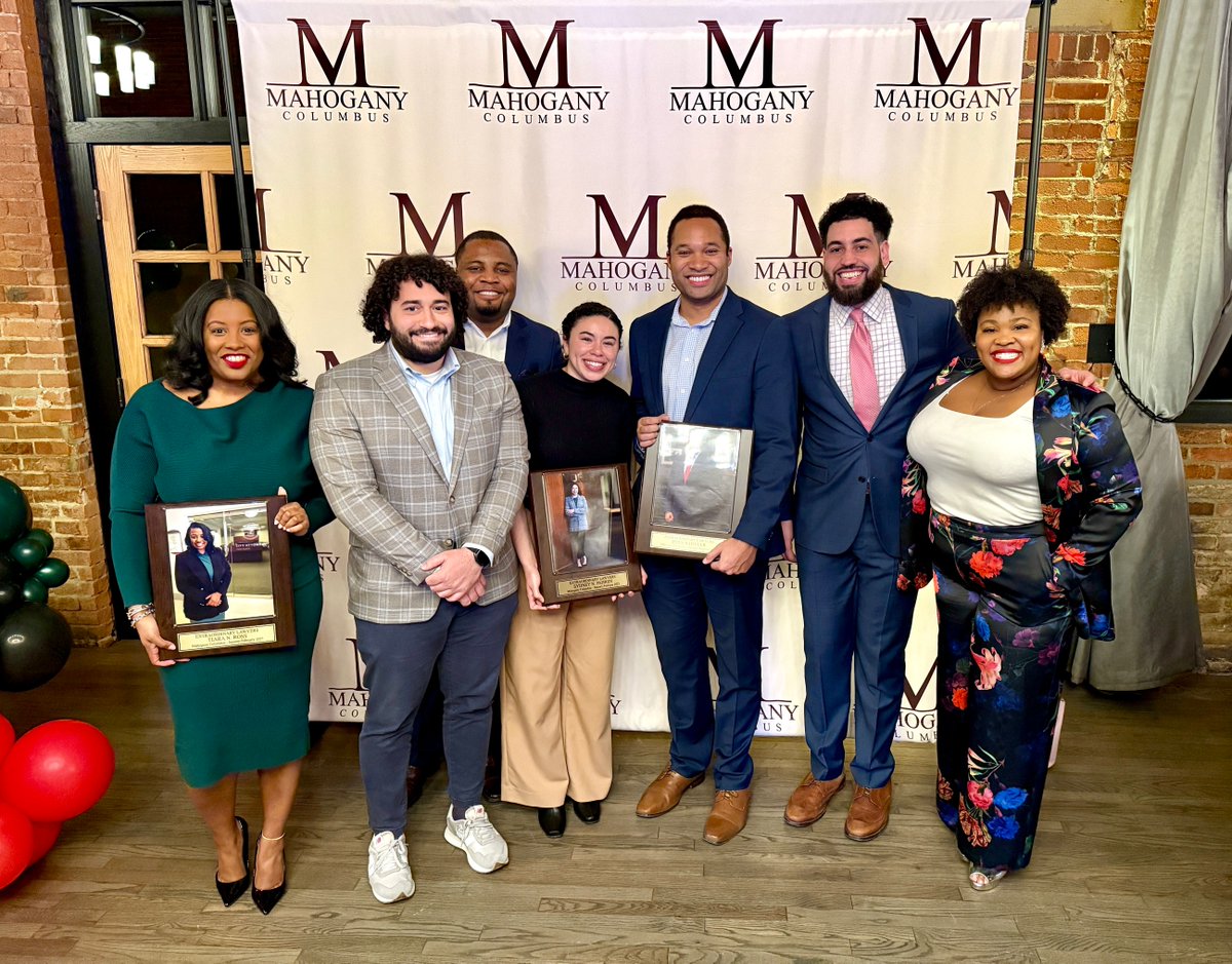 JMLBA's tweet image. Last week, JMLBA teamed up with Mahogany Columbus to commemorate the launch of their January/February issue, which showcased numerous Black attorneys and financial leaders in Columbus, including JMLBA and some members of our executive board.