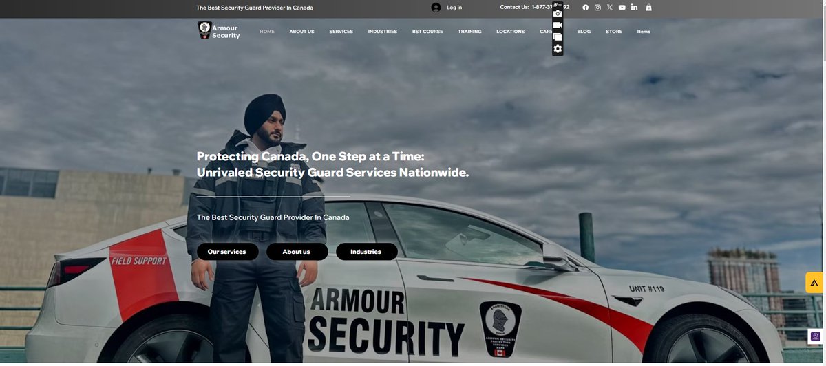 ArmourCorp's tweet image. We’re excited to announce the launch of our new and improved website. It’s now more user-friendly, intuitive, and designed to better serve our clients. Visit zurl.co/GX0ih and explore the updates.

#armoursecurity #securitysolutions #yoursecuritypartner