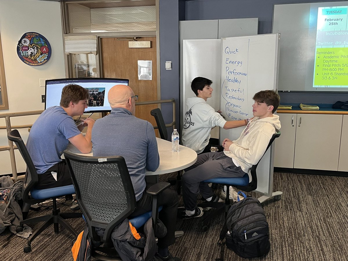 What a great morning with representatives from <a href="/USD_232/">Unified School District No. 232</a>. They came to <a href="/LTHS_D204/">Lyons Township High School District 204</a> to learn and see <a href="/incubatoredu/">INCubatoredu (from Uncharted Learning, NFP)</a> in action. Our students represented the entire student body well. Thank you to our mentors who always show up to support our students. <a href="/LTWaterman/">Brian Waterman</a> <a href="/jltyrrell8/">Dr. Jennifer Tyrrell</a> #WeAreLT