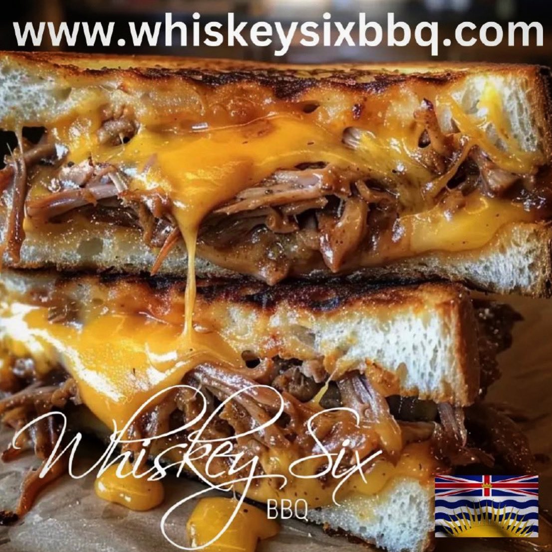 A late promo is better than none. This is why it’s best to make your reservation than try to walk in. The daily lunch specials are custom made for Reservations like this grilled cheese with smoked beef brisket. whiskeysixbbq.com to book your table this week. 
#westcoastbbq