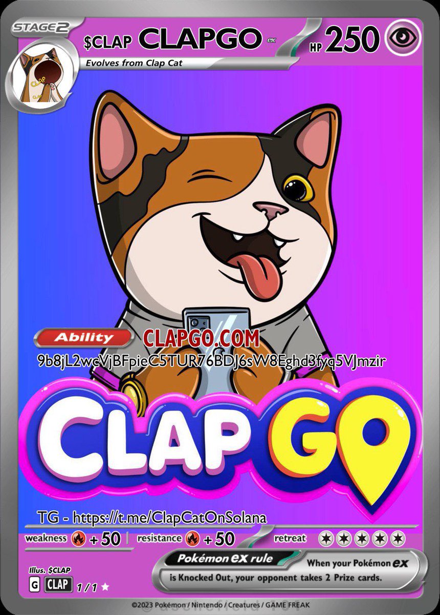 Over 150 prizes have been found on the CLAP GO Treasure hunt app! 

Well done to all the lucky Clappers but there are still thousands of HUGE prizes to be won including 1 BTC!!

To find out how to join in on the CLAP GO treasure hunt head over to the $CLAP Telegram: