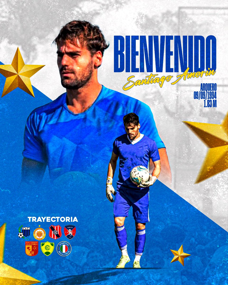 porongosoficial's tweet photo. 🏆👋🏽 ¡Bienvenido al campeón del interior, Santiago Amorín! 

Santiago Amorín formará parte del plantel de Primera División en la temporada 2025. 🫱🏽‍🫲🏾 https://t.co/4hDBpDp9Ns