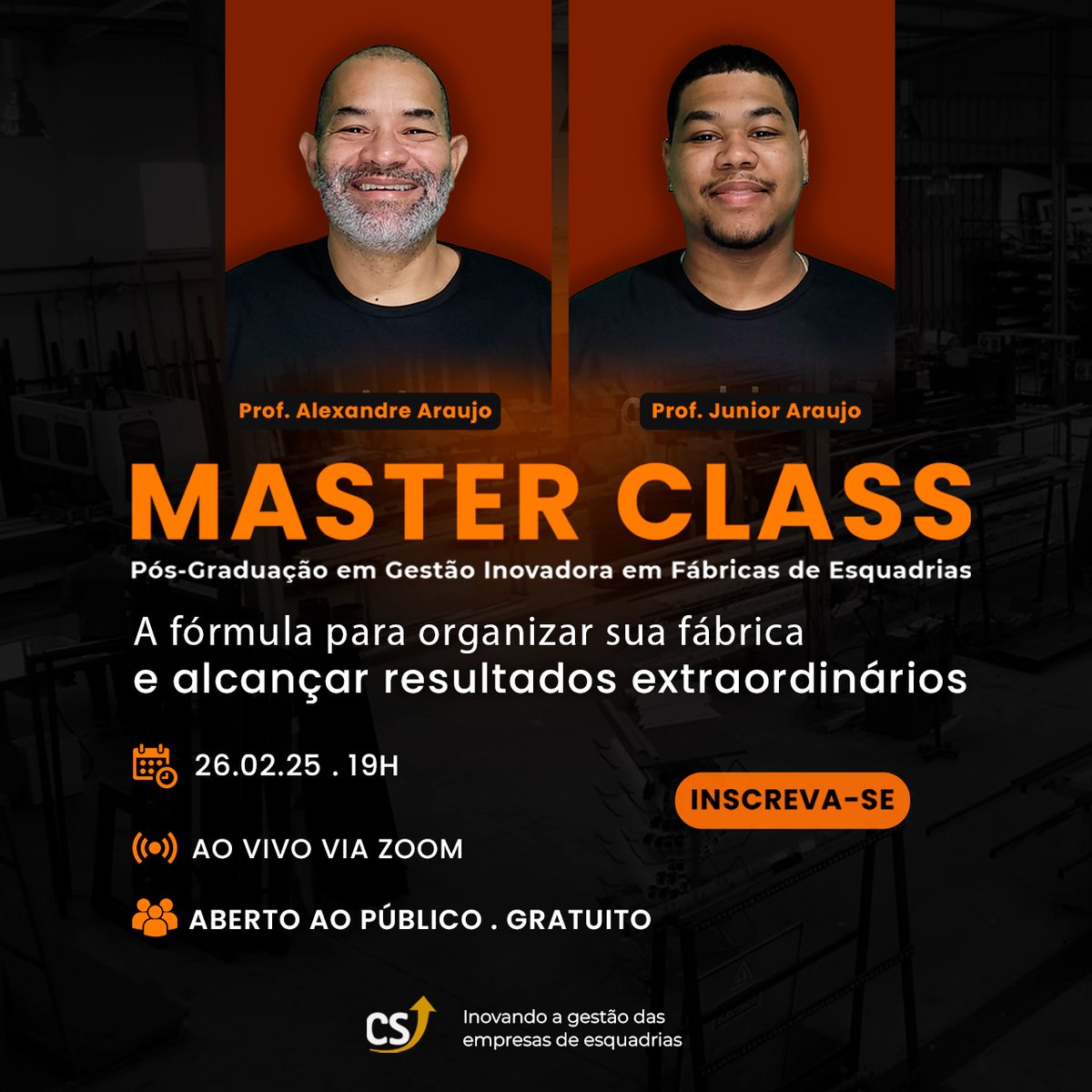 c_serralheiro's tweet photo. 🔗 Para garantir sua participação, basta acessar o link: https://t.co/BgHqCfDSJV https://t.co/h2j5S1I0Jc