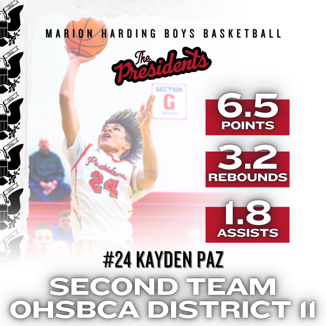 🥈 / District 11 D-3 Second Team

#24 Kayden Paz ✅

Kayden’s sticky defense and ability to sneak in for buckets was the deciding factor in many of our games!