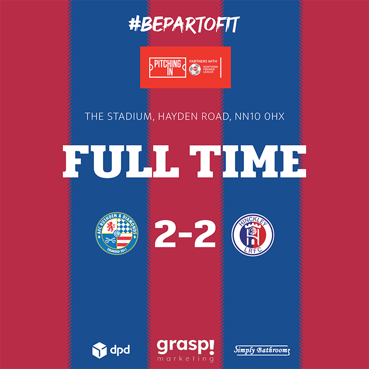 HinckleyLRFC's tweet photo. 👉All square in Northamptonshire. We go again at the weekend.
#bepartofit #draw #NorthernPremierLeague #ScoreDraw https://t.co/D2LrkzkFCa