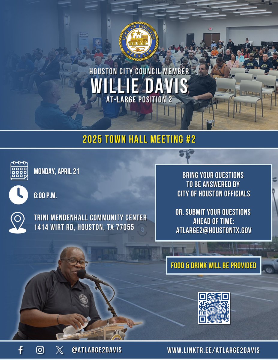 Council Member Willie Davis tweet media