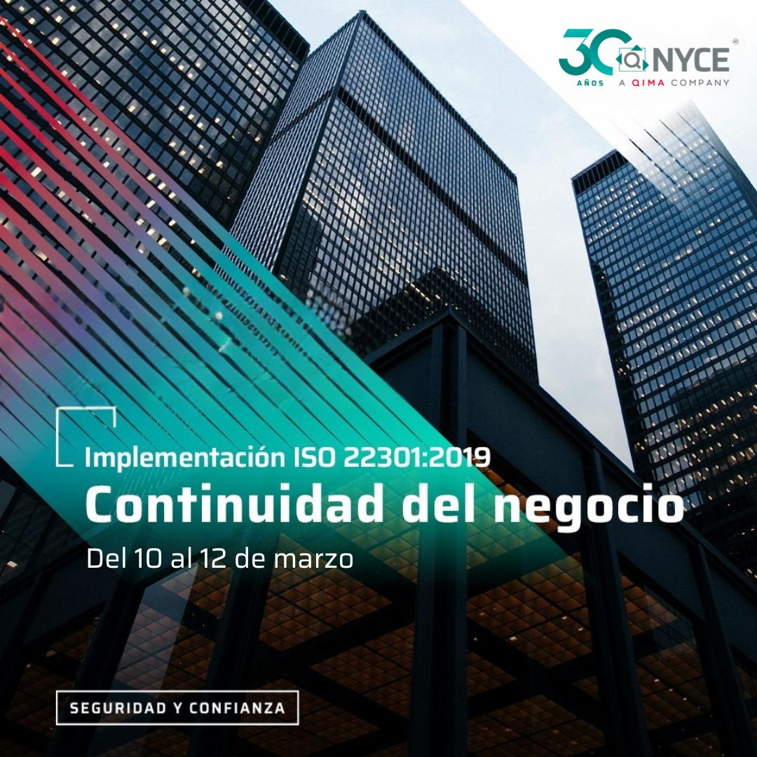 NYCE_MX's tweet photo. 🌟 ¡Nuevo curso disponible! 🌟 
Aprende a implementar la Norma ISO 22301:2019 y asegura la continuidad operativa de tu negocio.

¡Inscríbete ahora y mejora tu perfil profesional! 👩‍💼👨‍💼 

Mas información: https://t.co/HoBJ304PuN

#ISO22301 #GestiónDeContinuidad #CursoPro 📝💼 https://t.co/XDsXiCGbDQ