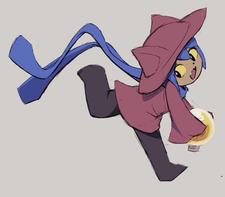 Colored in a Niko sketch
#oneshot