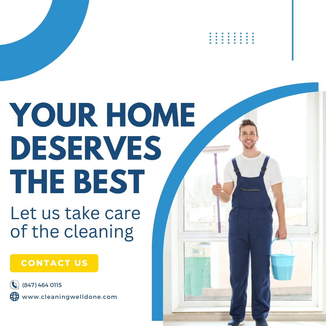 WellDoneCleaned's tweet image. Every corner of your home deserves attention, and that’s exactly what we provide. With our professional cleaning services, your space will always feel fresh and organized.

Visit 🌐 cleaningwelldone.com for more information. 

#welldonecleaningservice #cleaning #professionals