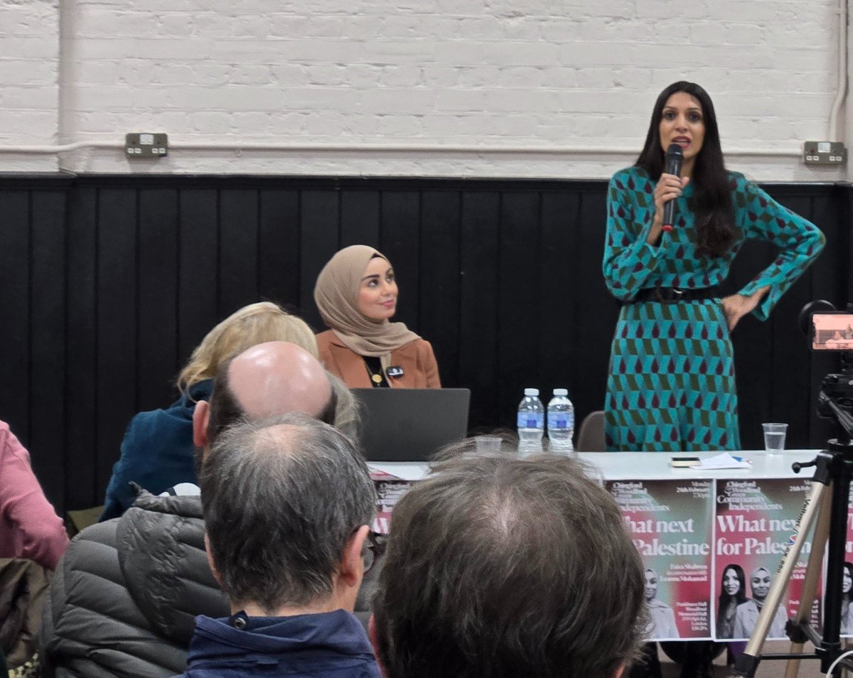 Leanne Mohamad (@leannemohamad) on Twitter photo I had the pleasure of joining <a href="/faizashaheen/">Faiza Shaheen</a> yesterday for an important community talk where we discussed Palestine and whatās next. We also explored the recent election, running as independent candidates, and the urgent need for us to break free from the two-party duopoly. I had the pleasure of joining <a href="/faizashaheen/">Faiza Shaheen</a> yesterday for an important community talk where we discussed Palestine and whatās next. We also explored the recent election, running as independent candidates, and the urgent need for us to break free from the two-party duopoly.
