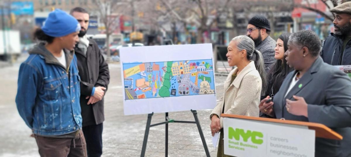 Today, <a href="/nycgov/">City of New York</a> First Deputy Mayor <a href="/MTorresSpringer/">Maria TorresSpringer</a> &amp; <a href="/NYC_SBS/">NYC Department of Small Business Services</a> Commissioner Dynishal Gross announced the opening of applications for grants to promote commercial corridor + neighborhood revitalization projects. 

Learn more: on.nyc.gov/3XhAGZS
