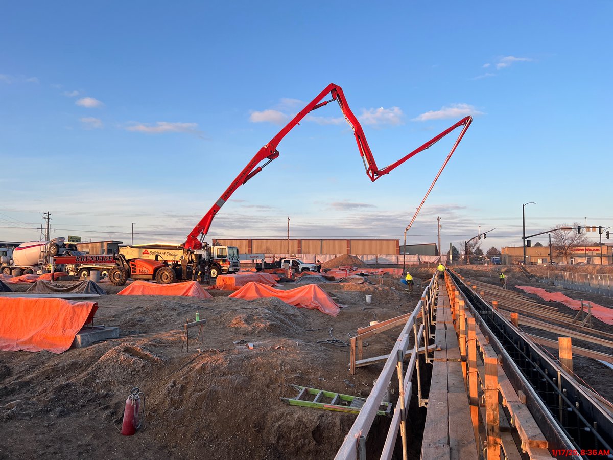 This past month our Greenscale team in Boise, Idaho has made awesome progress with footings poured, retaining walls placed, and much more. Our team is loving being part of this cutting edge agriculture project and we're looking forward to seeing the final product!