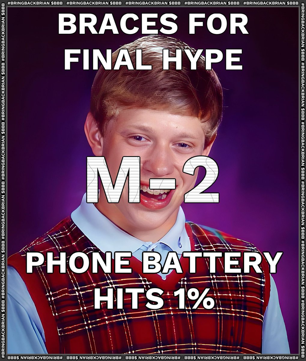 bringbackbrian0's tweet photo. #BRINGBACKBRIAN $BBB

Countdown: M-2 🚀 GET READY...

Launch Date: Friday, 28 February 2025
Launch Time: 14:30PM UTC (London)

Stay tuned for the official CA and chart link.
Beware, fake coins might be lurking! 👀⚠️

#MEMECOIN #MEME #CRYPTO #BTC #ETH #SOL #DEGEN #SHILL https://t.co/AbAdFcPUj3