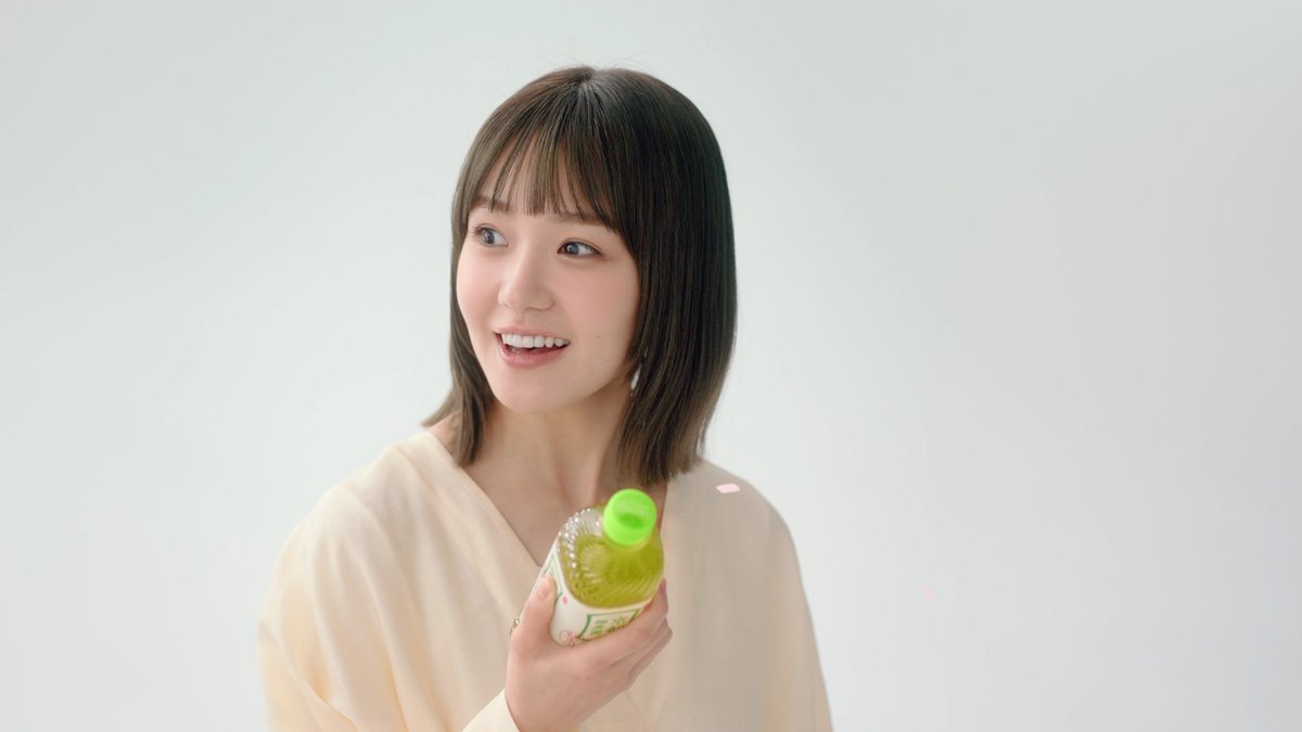奈緒、#青木柚 にやさしい「おかえり」 #伊右衛門 で豊かな香りや旨み