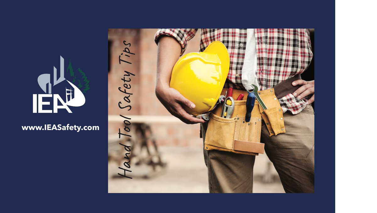 Did you know 8% of all workplace injuries are caused by hand tools? 🛠️ Stay ahead of accidents with these safety tips! 👇
::
Read more at: ieasafety.com/hand-tool-safe…

#HandToolSafety #WorkplaceSafety #StaySharp #IEASafety #SafetyFirst #HandTools #WorkplaceSafety