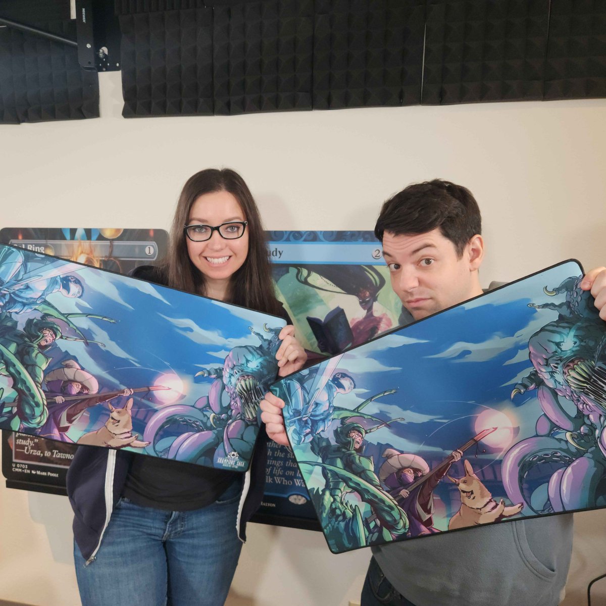 Decked Out Commander (@deckedoutedh) on Twitter photo Our 1st Kickstarter is LIVE!🥳
Check out the Champions' Saga for amazing token and playmat art featuring the Decked Out team. There is also a collectors coin featuring Hammy's butt!
Every backer supports the show and keeps us weekly! <a href="/ZaximusStudios/">ZaximusStudios</a>
tinyurl.com/ChampionsSaga Our 1st Kickstarter is LIVE!🥳
Check out the Champions' Saga for amazing token and playmat art featuring the Decked Out team. There is also a collectors coin featuring Hammy's butt!
Every backer supports the show and keeps us weekly! <a href="/ZaximusStudios/">ZaximusStudios</a>
tinyurl.com/ChampionsSaga