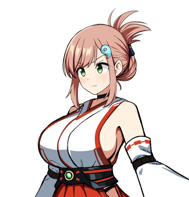 この髪色に映える目の色は緑か青なんですけど

緑→シスターさんの目の色と被るんだよな…

青→やっぱり映えるんだけどこれ
宮本武蔵に似てるって言われない?

ってことで目の色が黄色になりましたよ。
みんなはどの目の色が好きかな 