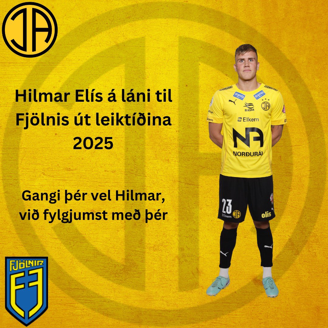 Hilmar Elís Hilmarsson á láni til Fjölnis

Hilmar Elís Hilmarsson og ÍA hafa náð samkomulagi við Fjölni um að Hilmar Elís leiki með liði Fjölnis á láni út leiktíðina 2025.

Knattspyrnufélagið ÍA óskar Hilmari góðs gengis og vonast til þess að hann komi reyndari og betri til baka
