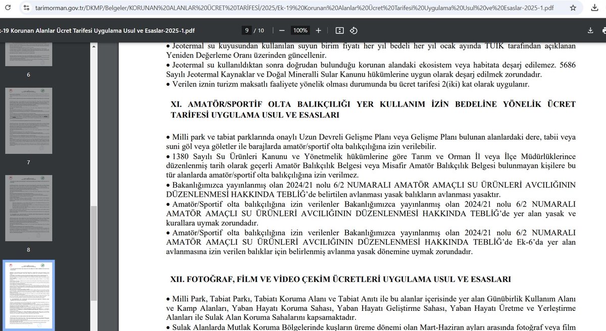 OLTA BALIKÇILIĞI YER KULLANIM İZİN BEDELİ diye bir bedel yoktur. AMATÖR BALIKÇI BELGESİ zorunlu değildir
Olacaksa Kanun ve Tebliğe yazmak gerekir
<a href="/tcbestepe/">T.C. Cumhurbaşkanlığı</a> <a href="/TCTarim/">T.C. Tarım ve Orman Bakanlığı</a> <a href="/bsgmtr/">Balıkçılık ve Su Ürünleri Genel Müdürlüğü</a> <a href="/milliparklar/">Milli Parklar</a> <a href="/ibrahimyumakli/">İbrahim Yumaklı</a> <a href="/bekirgizligider/">Ebubekir GİZLİGİDER</a> <a href="/turgayturkyilmz/">Turgay TÜRKYILMAZ</a> <a href="/huseyinakbas37/">Hüseyin AKBAŞ</a> <a href="/kadircokcetin06/">Kadir ÇOKÇETİN</a> <a href="/ilhanuze/">İlhan Üze</a>