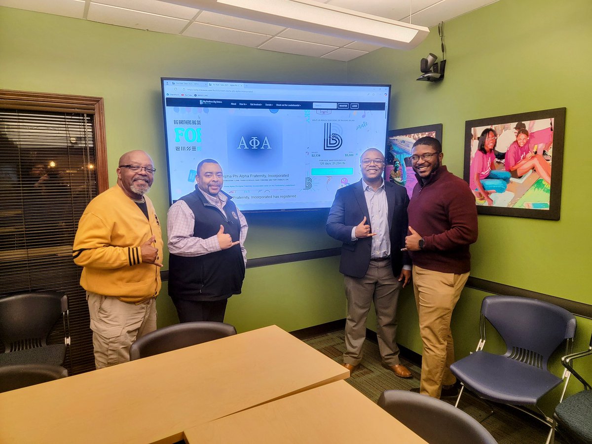 Last night, Brothers made phone calls to help raise critical awareness &amp; funds for Big Brothers, Big Sisters. Join our efforts as we get ready to bowl for kids sake! 

p2p.onecause.com/fks2025/team/a…