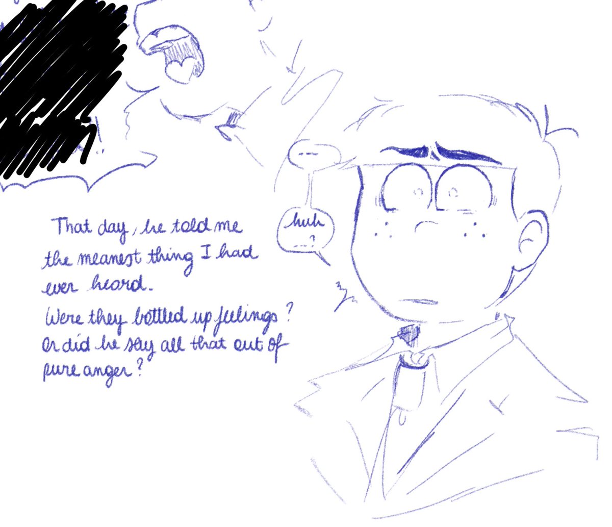 oh btw I started brainstorming a comic about it today lol