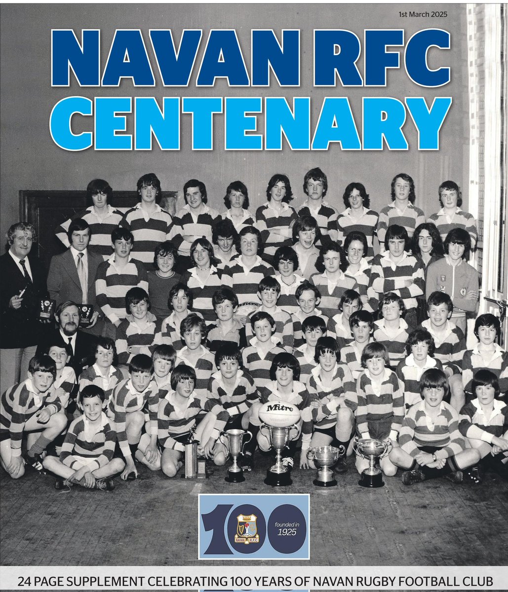 Navanrfc (@navanrfc) on Twitter photo Pick-up a copy of this week's <a href="/meathchronicle/">Meath Chronicle</a> 📰 for a special 24-Page #NavanRFC100 supplement featuring many faces past & present 📷
#IrishRugby Pick-up a copy of this week's <a href="/meathchronicle/">Meath Chronicle</a> 📰 for a special 24-Page #NavanRFC100 supplement featuring many faces past & present 📷
#IrishRugby