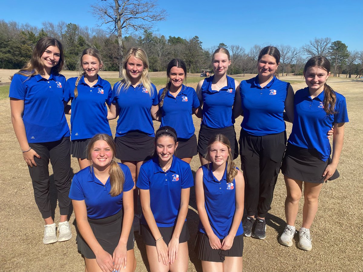 Girls golf finished 3rd at Pine Springs.