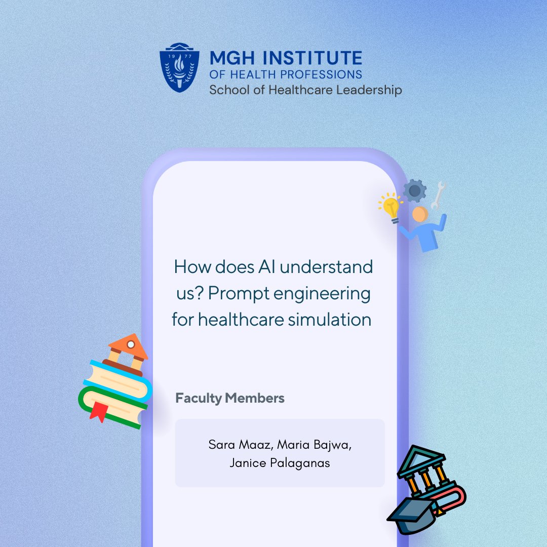 A huge thank you to Sara Maaz, Course Director, Maria Bajwa, &amp; Janice Palaganas for leading "How Does AI Understand Us? Prompt Engineering for Healthcare Simulation" on Jan 13! 

Your insights into AI in healthcare simulation were groundbreaking!