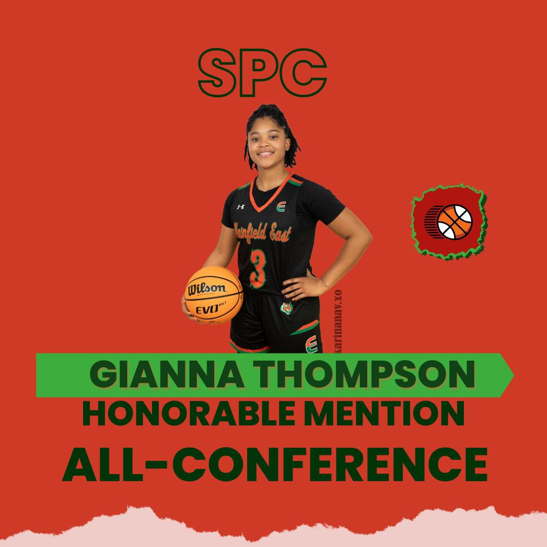 The Rockets program congratulates Gianna Thompson on being named Honorable Mention All-Conference in the Southwest Prairie Conference.
