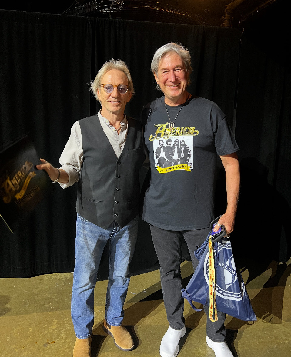 Meet Dewey Bunnell on tour! VIP Package Includes:
•1 Premium Reserved Seat
•Meet &amp; Greet with Dewey *45 mins before doors*
•Individual Photo Opportunity with Dewey
•1 VIP Exclusive AMERICA Gift
•1 Commemorative VIP Laminate, Signed by Dewey

Tickets→ AmericaTheBand.com