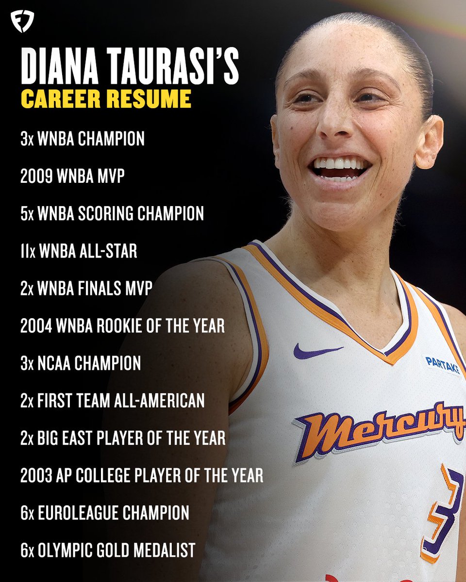 An unmatched resume 🐐

Diana Taurasi has retired from the game of basketball.

#WNBA | #ValleyTogether