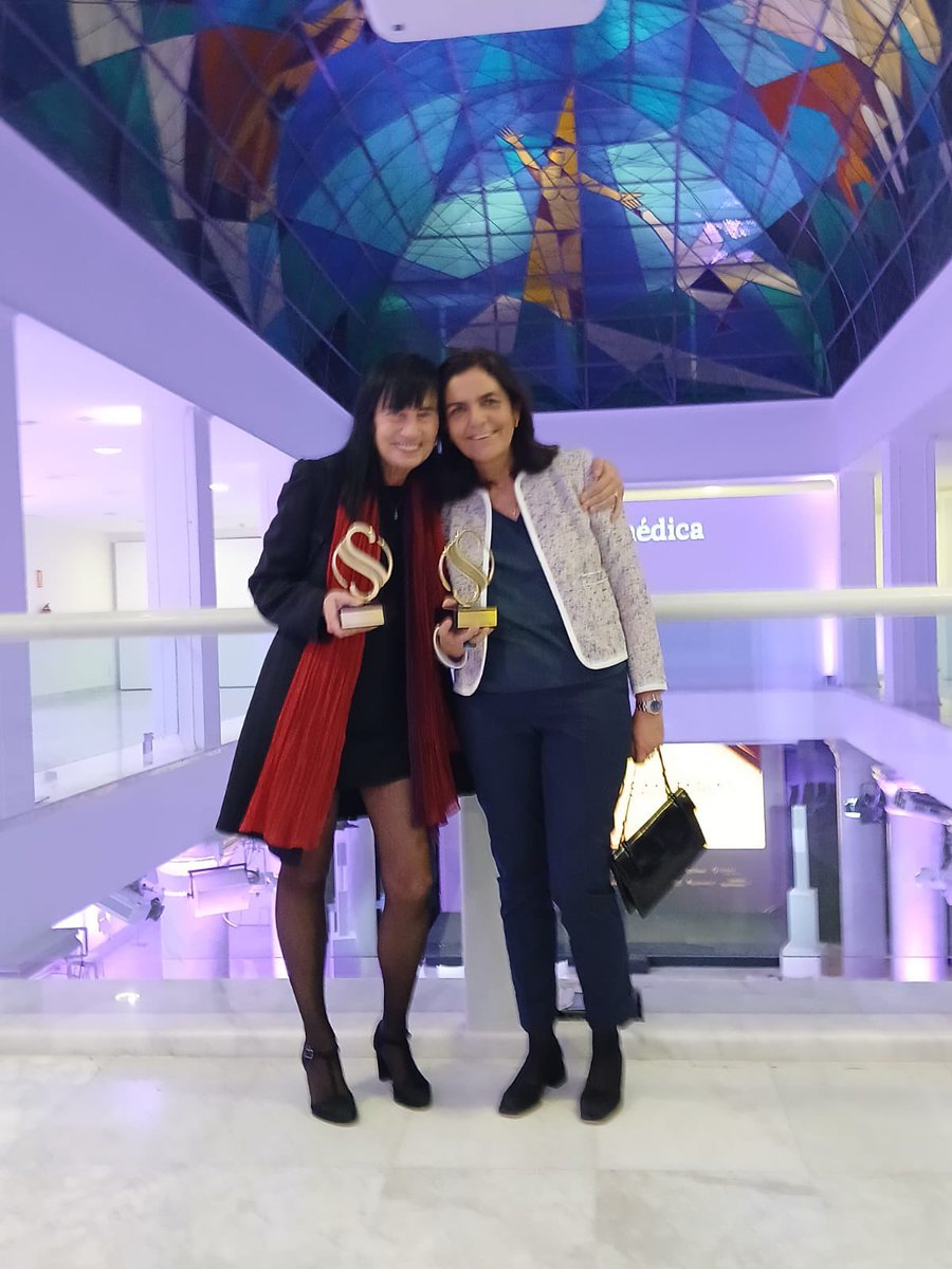 Silvia Sánchez-Ramón (@silviaschzramon) on Twitter photo Un inmenso honor formar parte de los premios Sanitarias 2025, muchas gracias a Redacción Médica y al jurado
<a href="/redaccionmedica/">Redacción Médica</a> <a href="/maradierssen/">Mara Dierssen</a> <a href="/EvaOrtegaPaino/">Eva Ortega-Paíno</a> Un inmenso honor formar parte de los premios Sanitarias 2025, muchas gracias a Redacción Médica y al jurado
<a href="/redaccionmedica/">Redacción Médica</a> <a href="/maradierssen/">Mara Dierssen</a> <a href="/EvaOrtegaPaino/">Eva Ortega-Paíno</a>