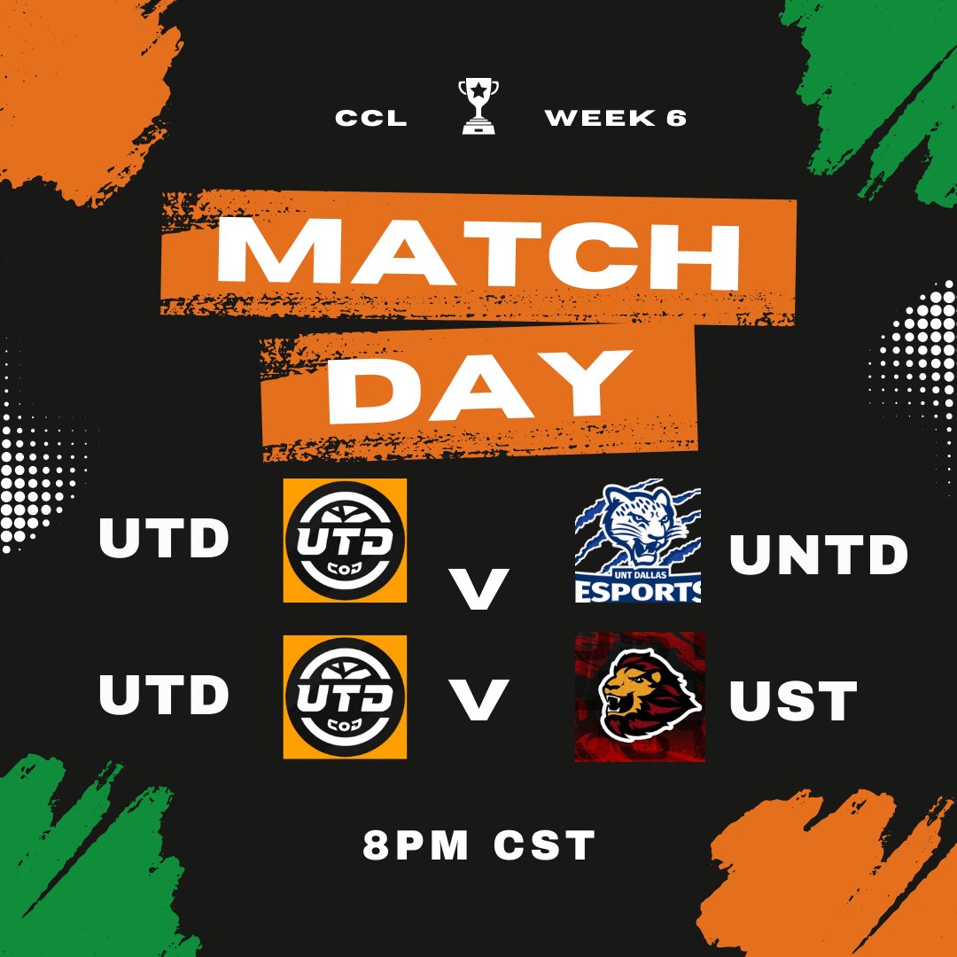 Week 6 starts at 8pm tonight!!!