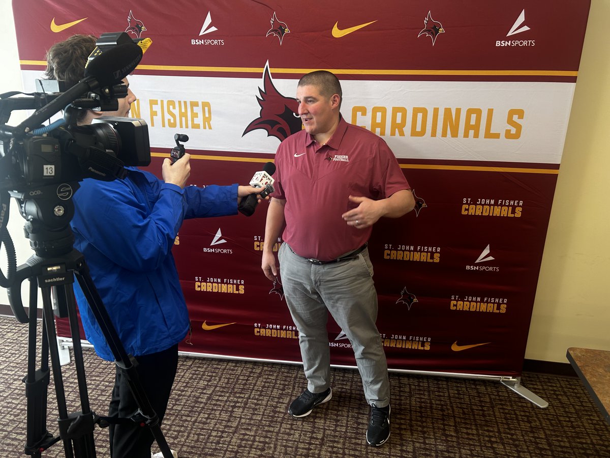 New <a href="/SjfFootball/">Fisher Football</a> head coach Ed Raby Jr. spoke to <a href="/news10nbc/">News10NBC</a> yesterday. 

Watch the segment here: whec.com/sports-news/ed…
