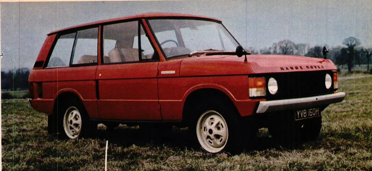 The Car Factoids 🚗 (@thecarfactoids) on Twitter photo Factoid Extra: One long-standing Range Rover myth is the Louvre displayed one as a work of art.
In reality one appeared at the entrance representing British car design for a Design Council British design exhibition at the museum in Mar 1971.
<a href="/DarraghMcKenna/">Darragh McKenna 🌐</a> <a href="/TopOfTheTower/">Leo Nulty</a> <a href="/StvCr/">Steve Cropley</a> Factoid Extra: One long-standing Range Rover myth is the Louvre displayed one as a work of art.
In reality one appeared at the entrance representing British car design for a Design Council British design exhibition at the museum in Mar 1971.
<a href="/DarraghMcKenna/">Darragh McKenna 🌐</a> <a href="/TopOfTheTower/">Leo Nulty</a> <a href="/StvCr/">Steve Cropley</a>