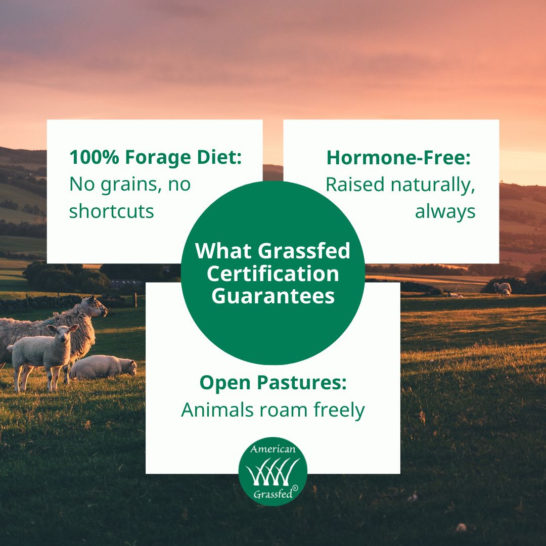 AmerGrassfed's tweet photo. 🌱 What does grassfed certification guarantee?
✔ 100% Forage Diet—no grains, no shortcuts
✔ Hormone-Free—raised naturally
✔ Open Pastures—animals roam freely
Choose grassfed for quality you can trust. 🥩✅
Learn more: https://t.co/9wvYbanlwo
#grassfedcertified #ethicalchoice https://t.co/DO2xKNwjpq