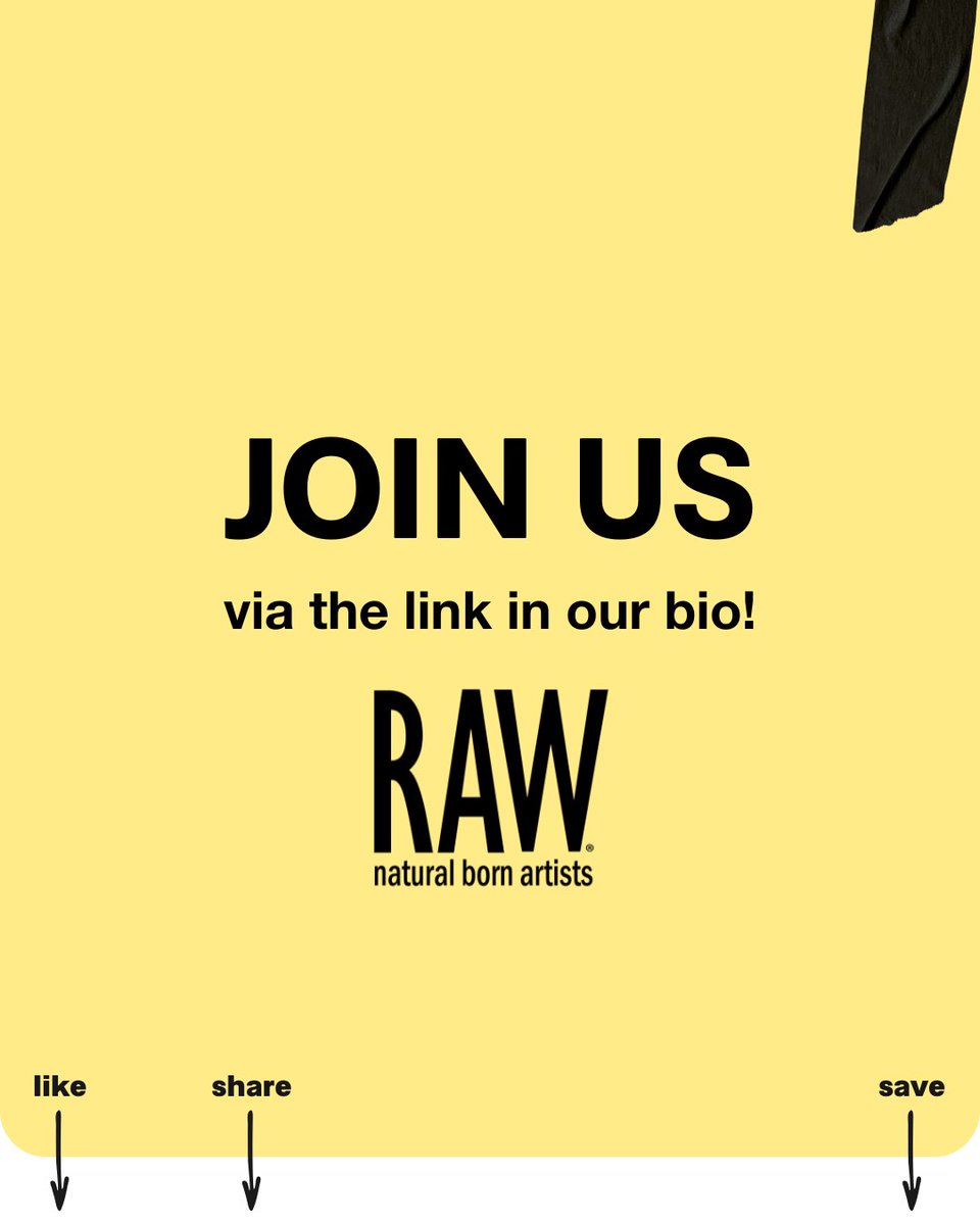 RAW is all about our artists! ❤️

Join us via the link in our bio and be a part of one of the largest artistic communities in the nation 👏