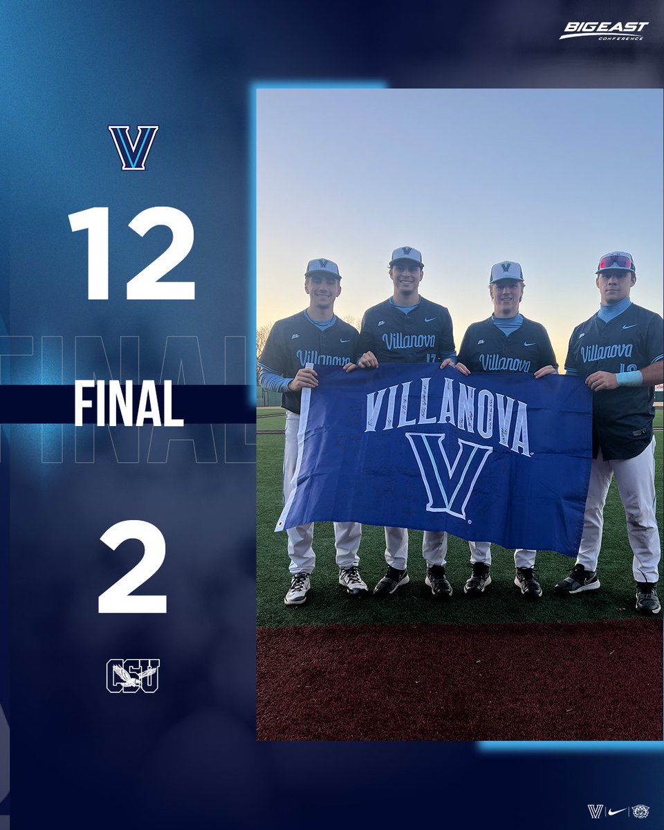 Flying the V in the home opener! ✌️⚾️

#GoNova