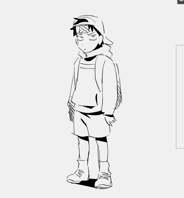 Naota for warm up from the other day #flcl