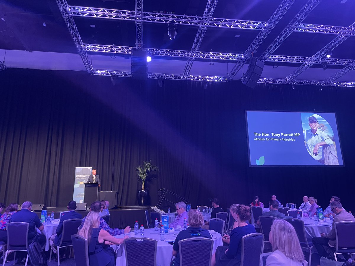 AACo (@austagco) on Twitter photo Close to 300 people gathering in Brisbane today - the first steps in building a 25 year roadmap for the state’s primary industries.
Minister <a href="/TonyPerrettMP/">Tony Perrett MP</a> wants the sector to grow from $22b to $30b by 2050. Close to 300 people gathering in Brisbane today - the first steps in building a 25 year roadmap for the state’s primary industries.
Minister <a href="/TonyPerrettMP/">Tony Perrett MP</a> wants the sector to grow from $22b to $30b by 2050.
