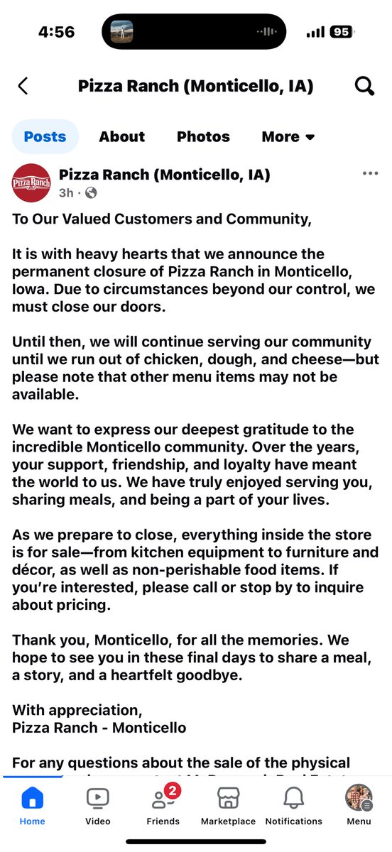 Thank you for everyone for your thoughts and prayers, we will get through this. It won’t be easy but we will.