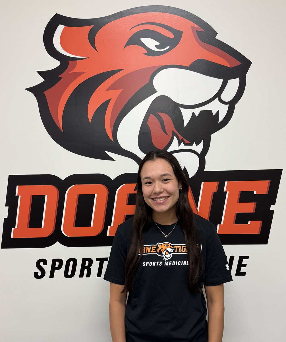 Congratulations to Tia Phaisan (<a href="/tia_phaisan/">Tia Phaisan</a>) for being named the <a href="/DoaneDAT/">Doane Sports Med</a> February Student of the Month! Thank you for all you do for <a href="/DoaneAthletics/">Doane Tigers 🐯</a>!!!