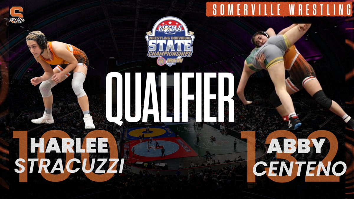 Congratulations to sophomore Harlee Stracuzzi and senior Abby Centeno on qualifying for the 2025 NJSIAA Girls Wrestling Individual State Championship in Atlantic City this past weekend! Best of luck at states!